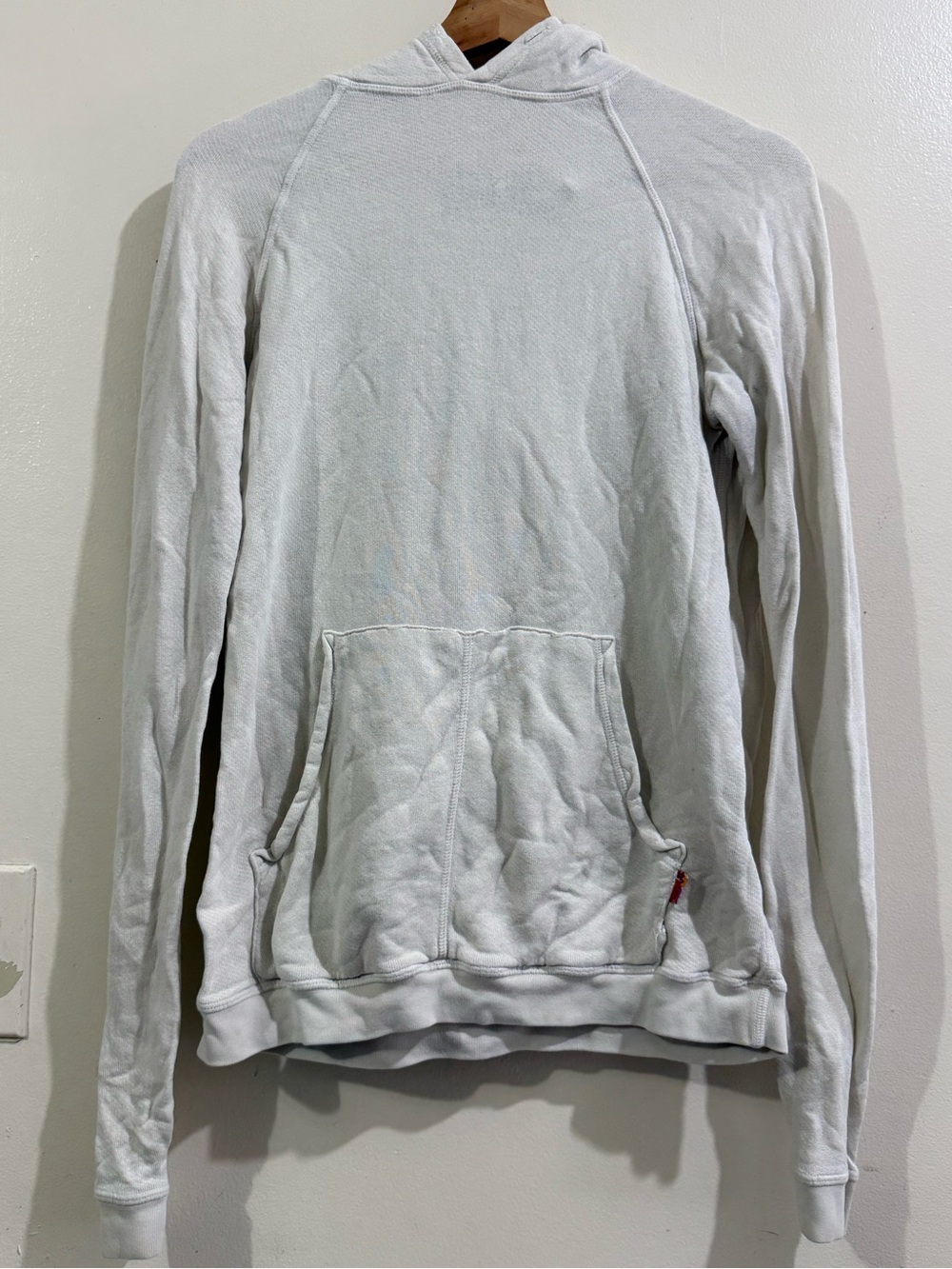 freecity Light Gray Hooded Thermal Pullover Sweater